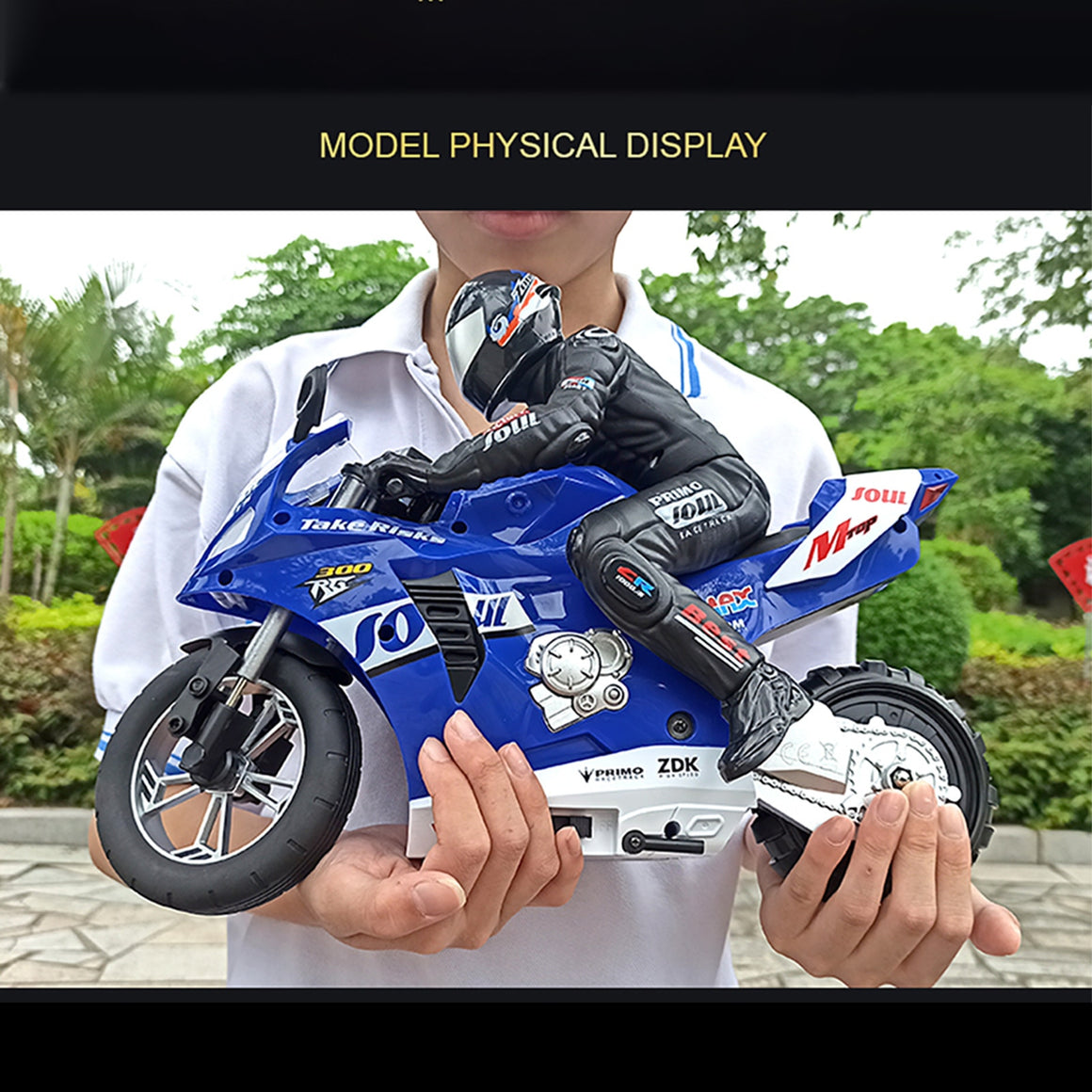 Self-balancing Rc Motorcycle Stunt Remote Motorbike