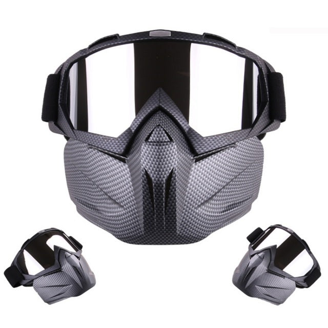 Optimal Sport Goggles and Face Mask